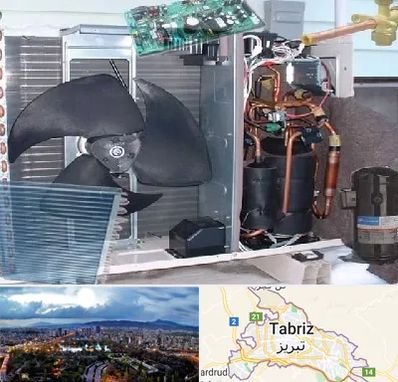 قطعات کولر گازی در تبریز