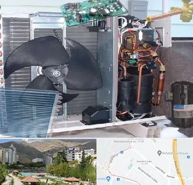 قطعات کولر گازی در شهر زیبا