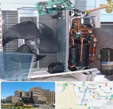قطعات کولر گازی در صیاد شیرازی مشهد 