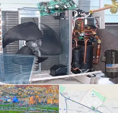 قطعات کولر گازی در رشدیه تبریز 