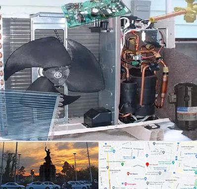 قطعات کولر گازی در میدان حر 