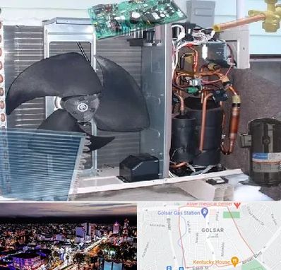 قطعات کولر گازی در گلسار رشت 