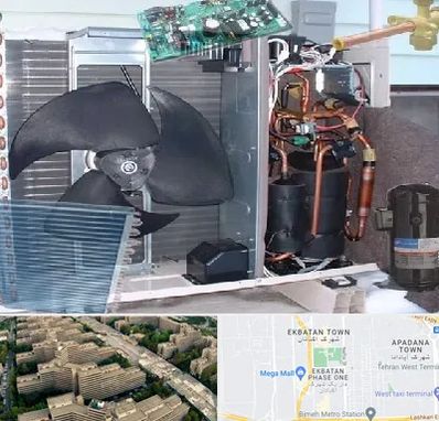 قطعات کولر گازی در اکباتان 