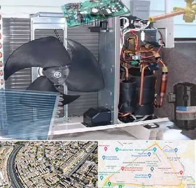 قطعات کولر گازی در شهرک غرب مشهد 