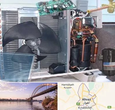 قطعات کولر گازی در اهواز