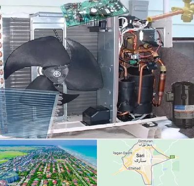 قطعات کولر گازی در ساری