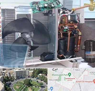 قطعات کولر گازی در جهانشهر کرج 