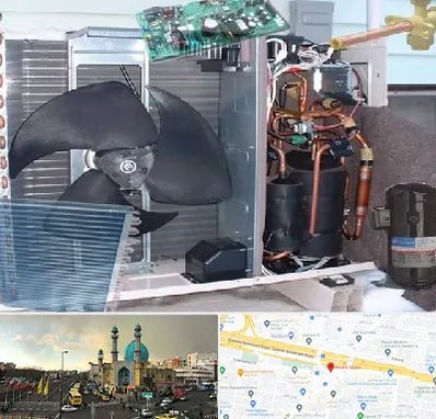 قطعات کولر گازی در رسالت 