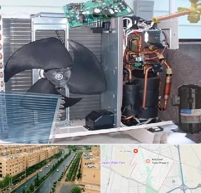 قطعات کولر گازی در فاز سه اندیشه