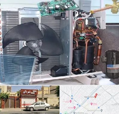 قطعات کولر گازی در باجک قم 