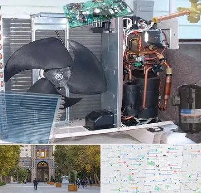 قطعات کولر گازی در منطقه 12 تهران 