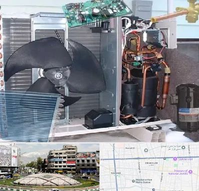 قطعات کولر گازی در مرکز تهران