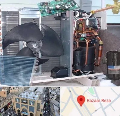 قطعات کولر گازی در بازار رضا مشهد