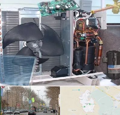 قطعات کولر گازی در نظرآباد کرج 