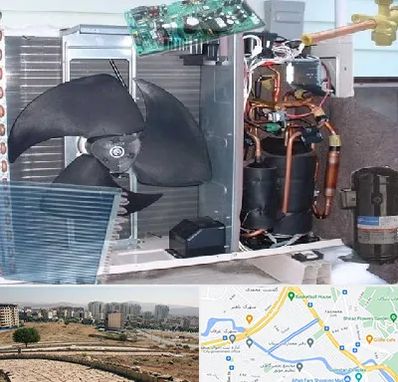 قطعات کولر گازی در کوی وحدت شیراز 