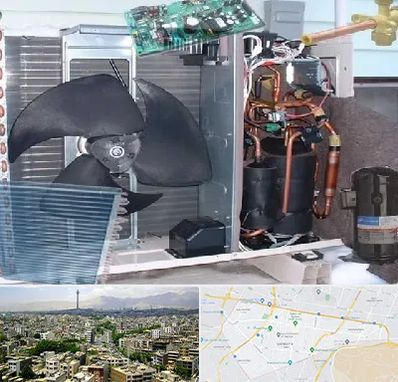 قطعات کولر گازی در منطقه 8 تهران 