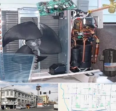 قطعات کولر گازی در 17شهریور