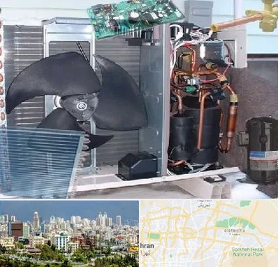 قطعات کولر گازی در شرق تهران 