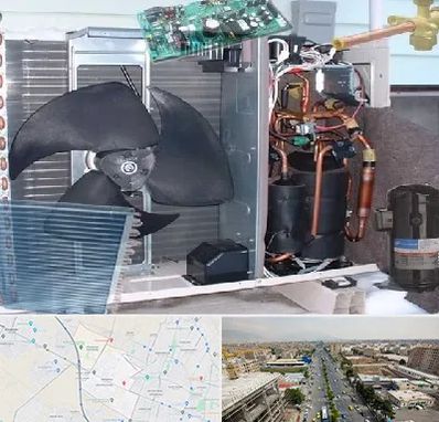 قطعات کولر گازی در حصارک کرج 