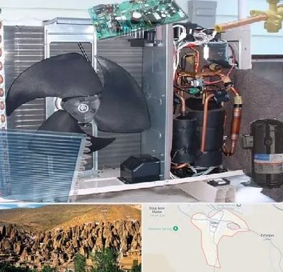 قطعات کولر گازی در اسکو