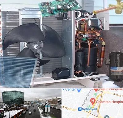 قطعات کولر گازی در اقدسیه 