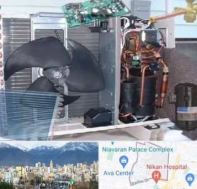 قطعات کولر گازی در آجودانیه 