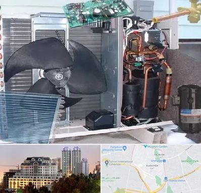 قطعات کولر گازی در فرشته 