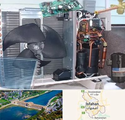 قطعات کولر گازی در اصفهان