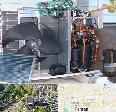 قطعات کولر گازی در شمال تهران 