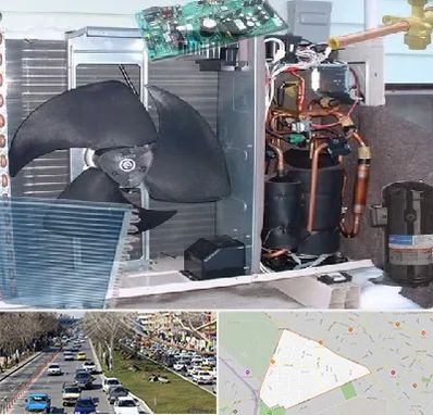 قطعات کولر گازی در احمدآباد مشهد 