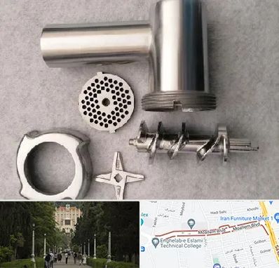 قطعات چرخ گوشت در بلوار معلم رشت 