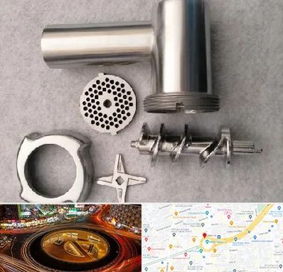 قطعات چرخ گوشت در میدان ولیعصر 