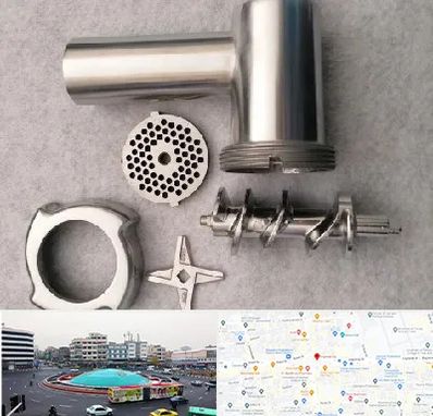 قطعات چرخ گوشت در میدان انقلاب 