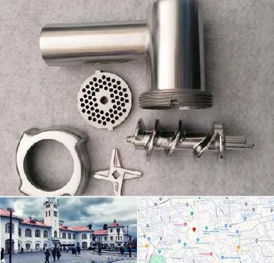 قطعات چرخ گوشت در میدان شهرداری رشت 