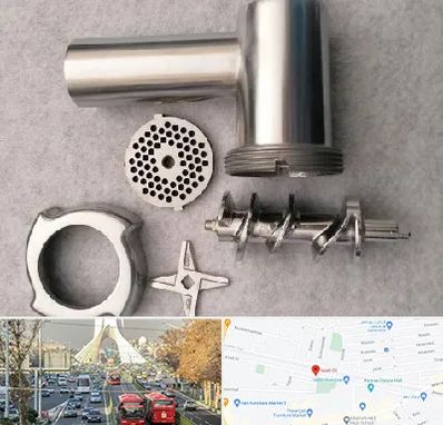 قطعات چرخ گوشت در خیابان آزادی 