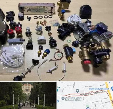 قطعات پکیج در بلوار معلم رشت 