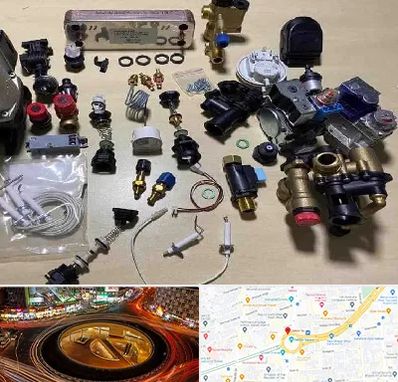 قطعات پکیج در میدان ولیعصر 