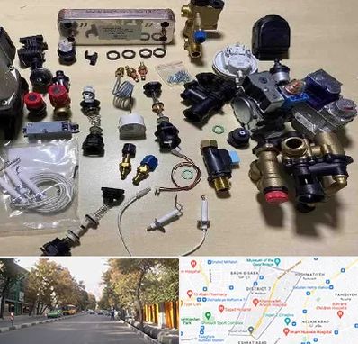 قطعات پکیج در شریعتی 