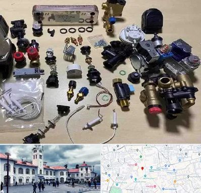 قطعات پکیج در میدان شهرداری رشت 