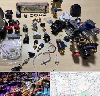 قطعات پکیج در منظریه رشت 