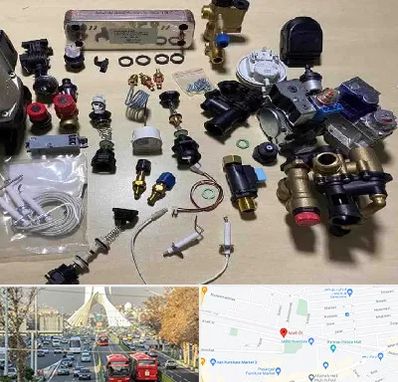 قطعات پکیج در خیابان آزادی 