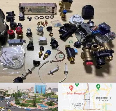 قطعات پکیج در ونک