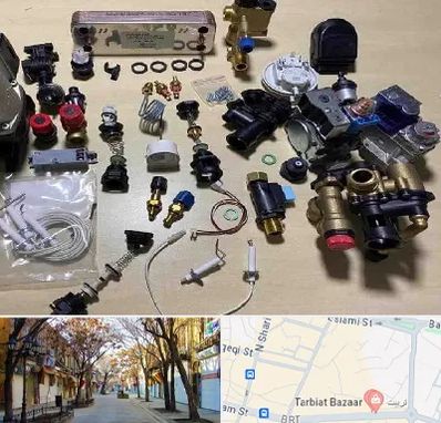 قطعات پکیج در تربیت تبریز