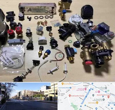 قطعات پکیج در خیابان ملاصدرا شیراز 