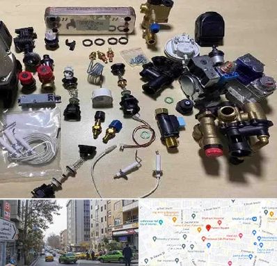 قطعات پکیج در فاطمی 