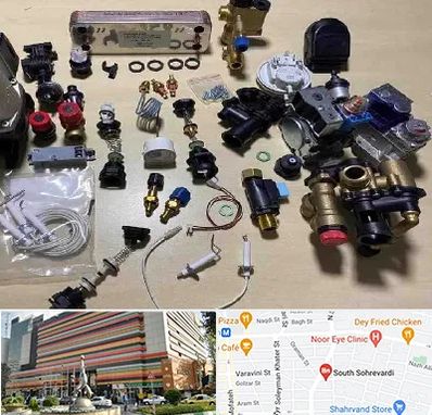 قطعات پکیج در سهروردی 