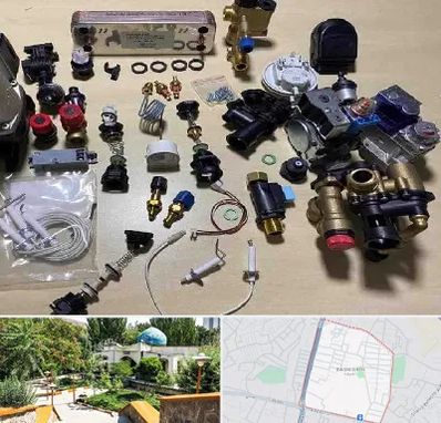 قطعات پکیج در باغمیشه تبریز 