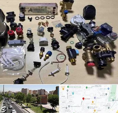 قطعات پکیج در شهرک آزمایش 