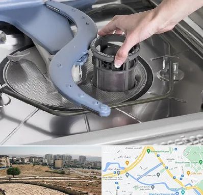 قطعات ماشین ظرفشویی در کوی وحدت شیراز 