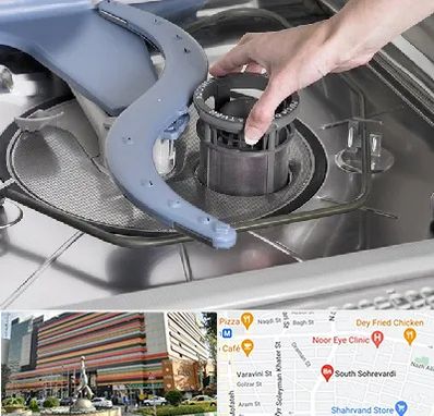 قطعات ماشین ظرفشویی در سهروردی 